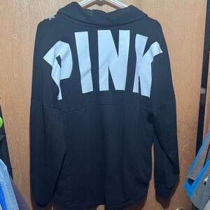 PINK Victoria's Secret Black V-Neck Sweater